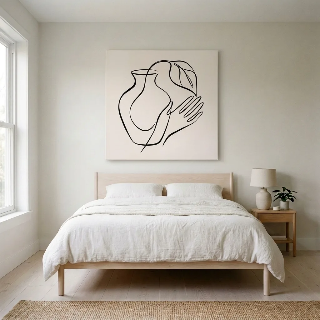 Tender Touch of Linen — in a room