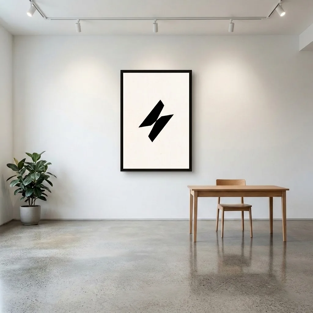 Gleichgewicht der Fleckenform — im Interieur