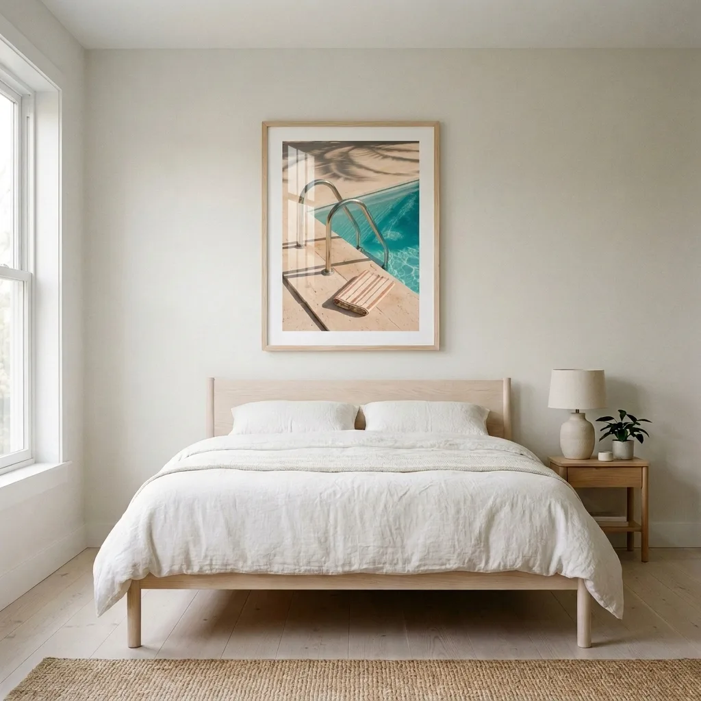 Summer Pool — in a room