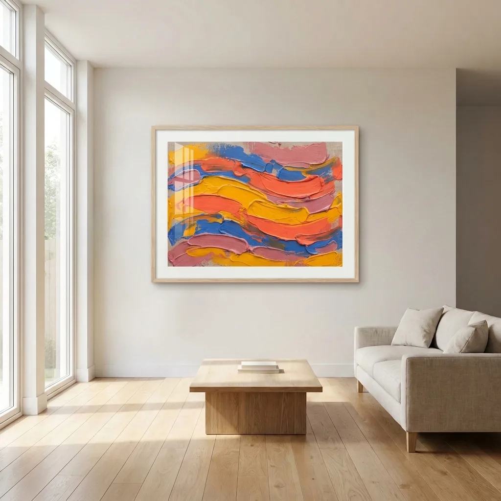 Pulse of Colors — in a room