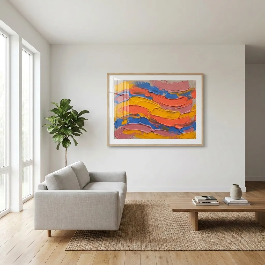 Pulse of Colors — in a room