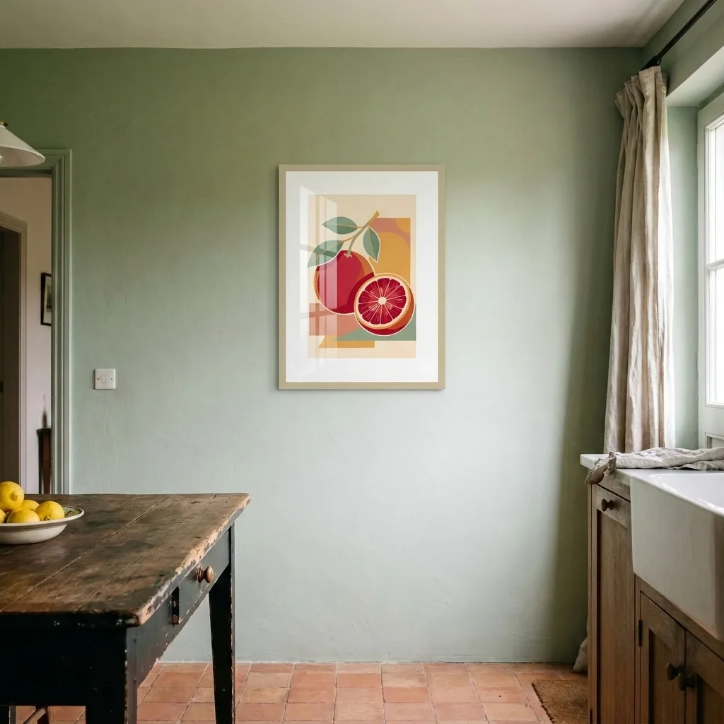 Sizilianische Zitrusfrüchte — im Interieur