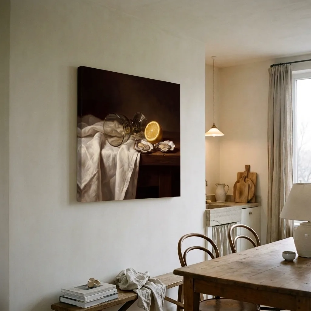 Hostina světla — v interiéru