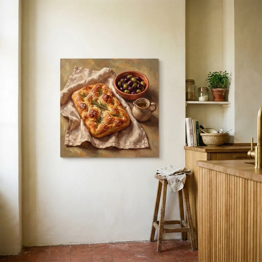 Mediterranean Feast — in a room