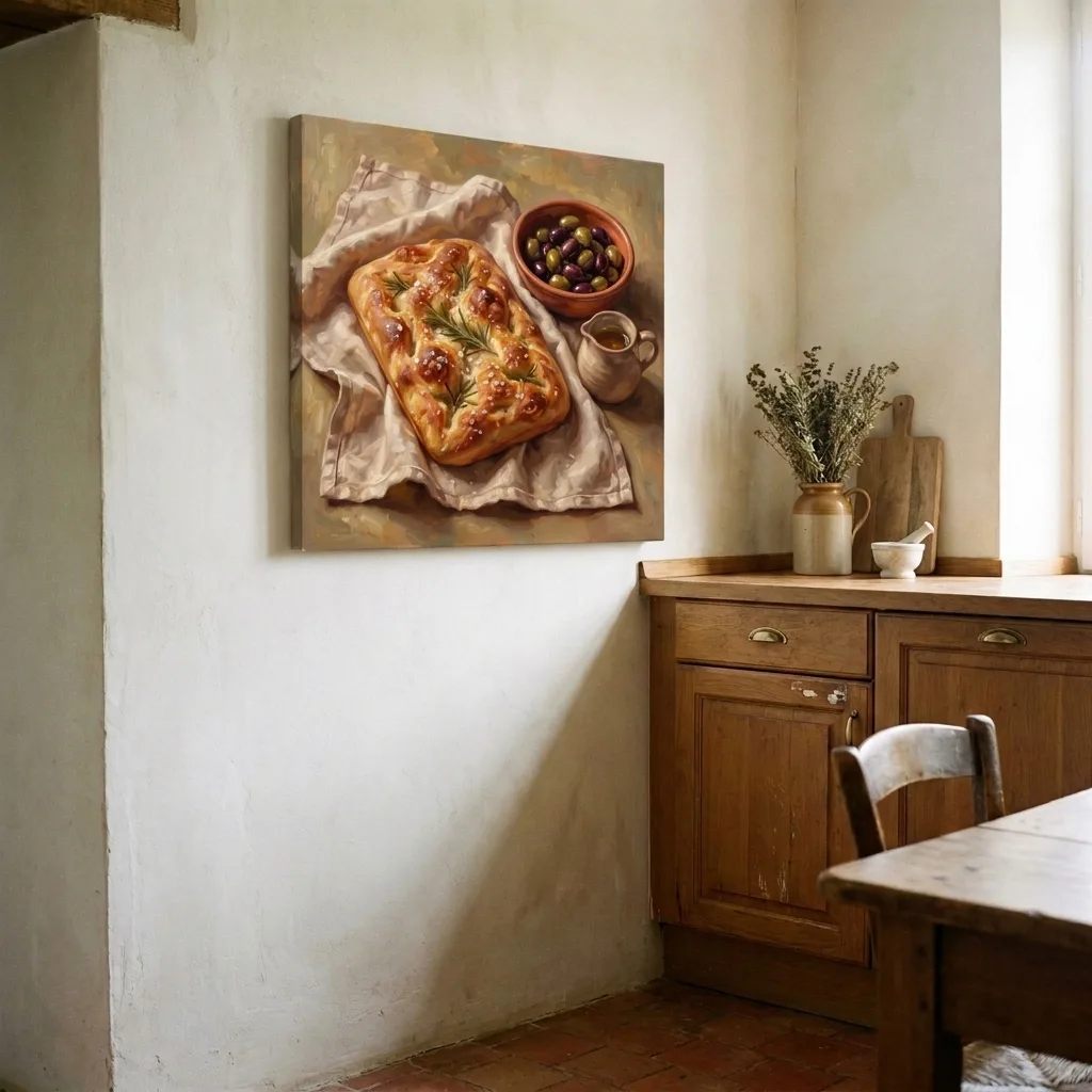 Mediterranean Feast — in a room