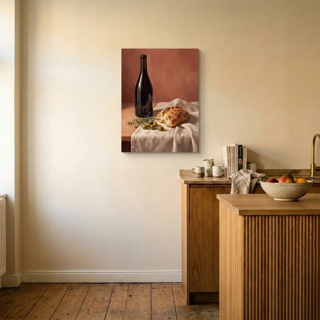 Warmth of Southern Linen — in a room