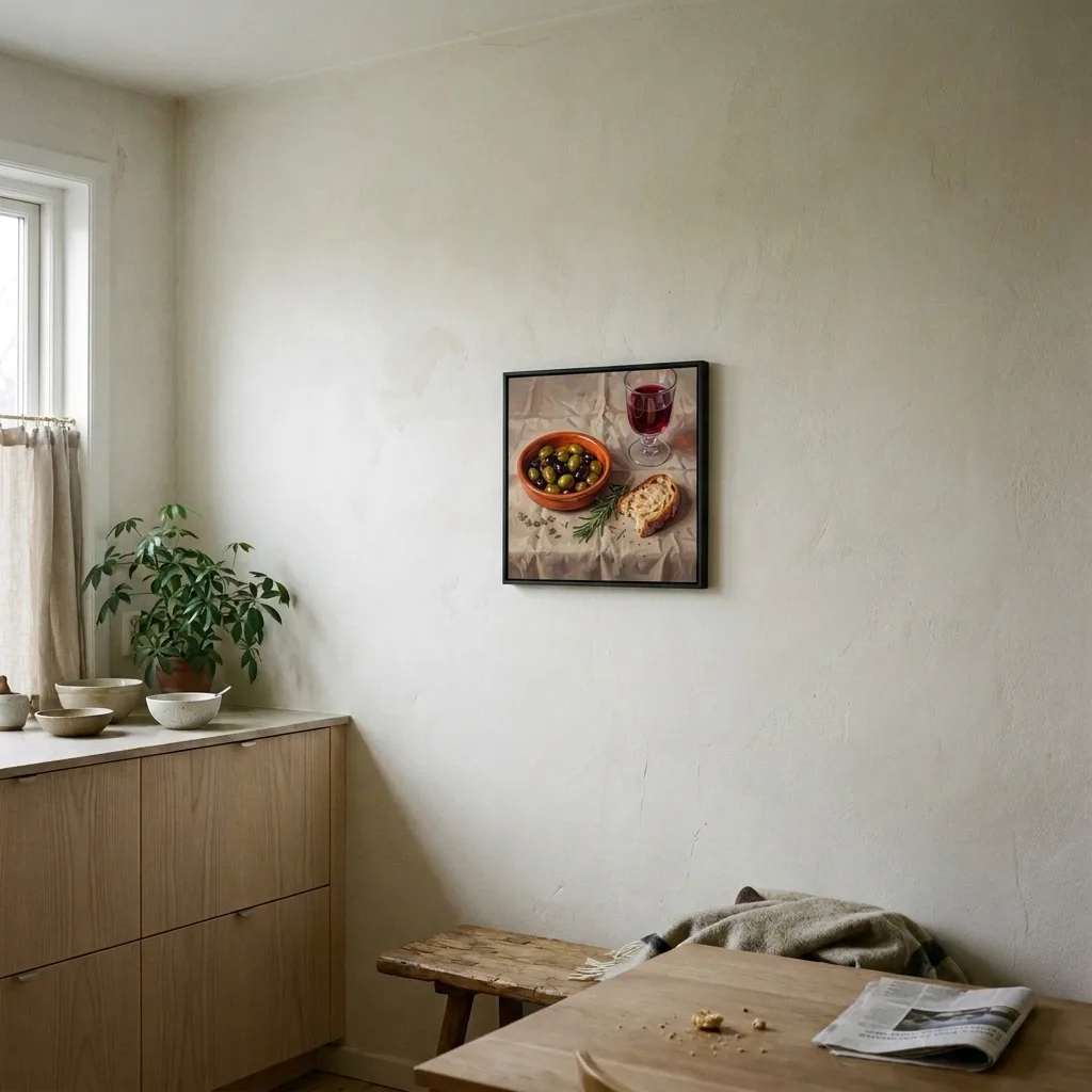 Mediterranean Table — in a room