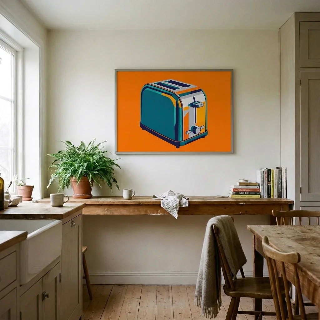 Retro-Toaster — im Interieur
