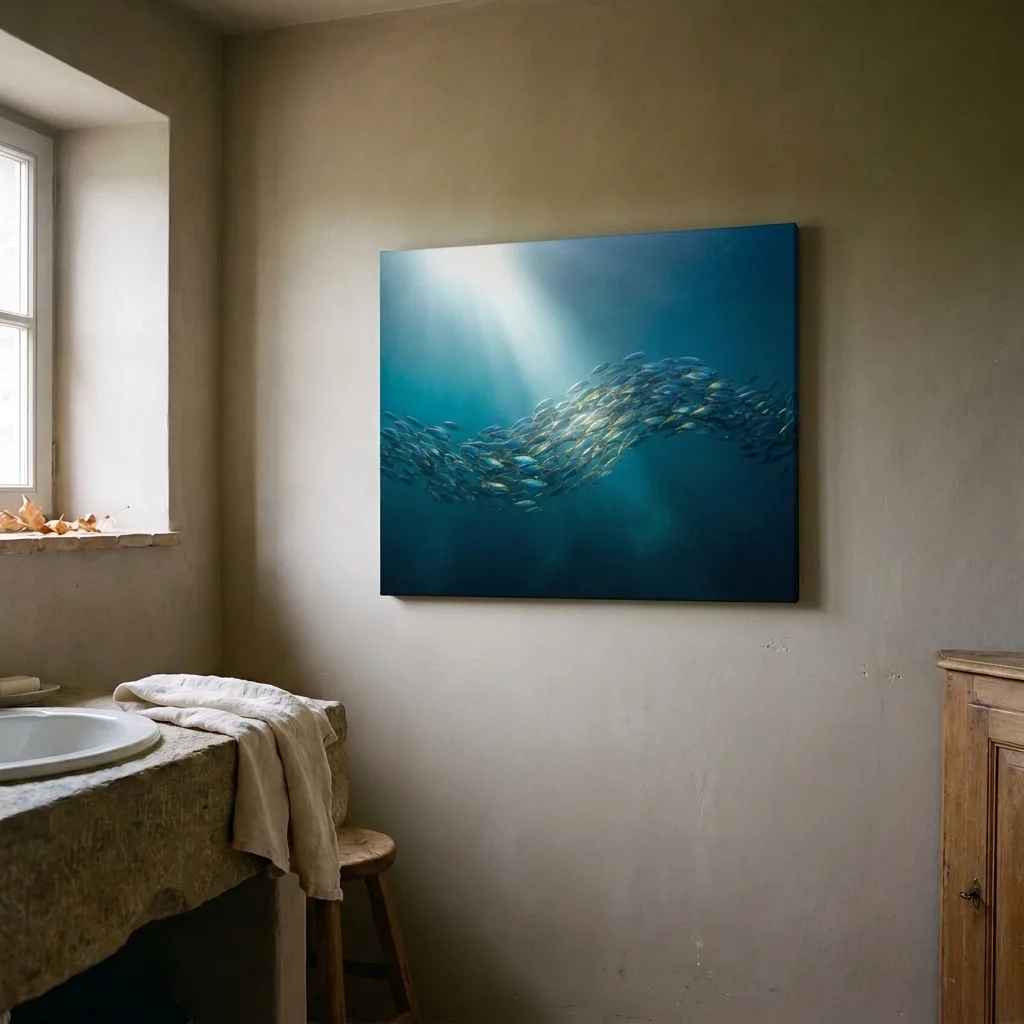 Unterwassertanz — im Interieur