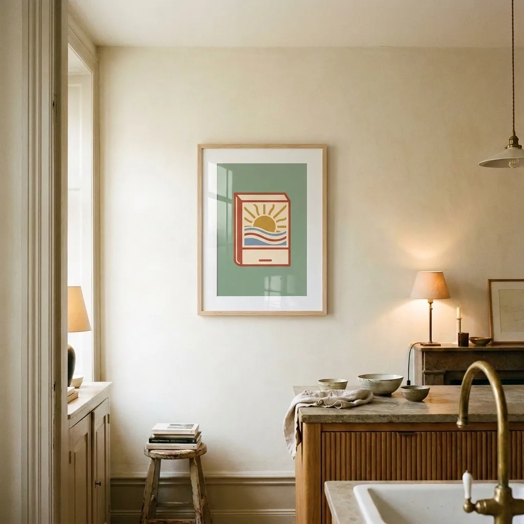 Sunny Matches — in a room