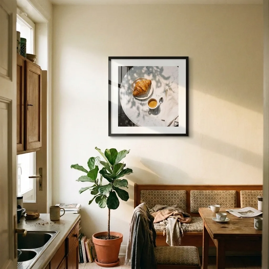 Parisian Breakfast — in a room