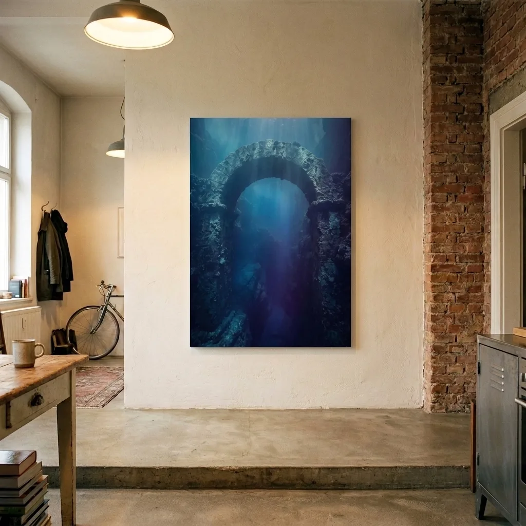 Podwodny portal — we wnętrzu