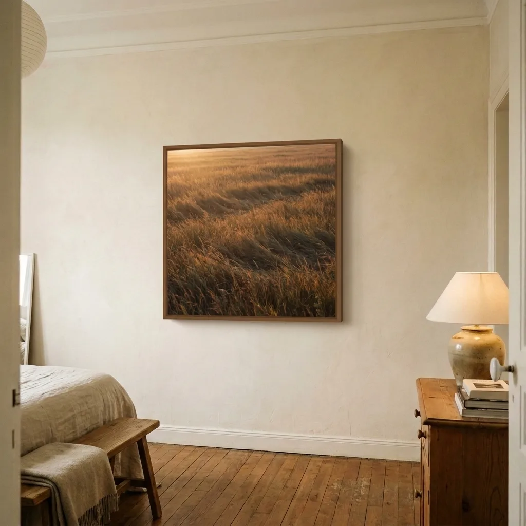Abendwiese — im Interieur