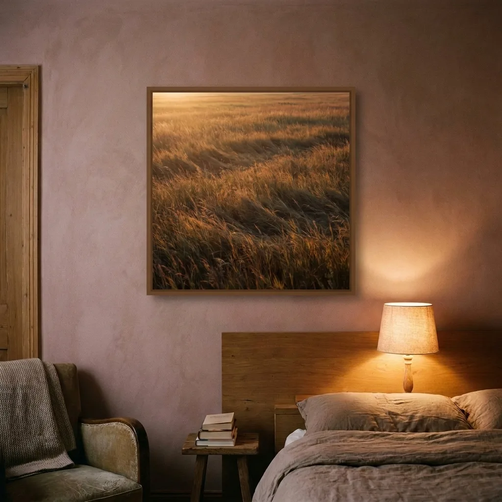 Abendwiese — im Interieur