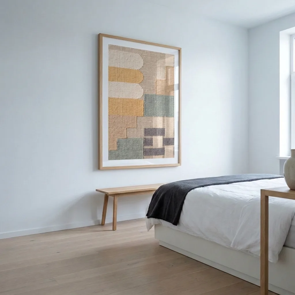 Leinen-Geometrie — im Interieur