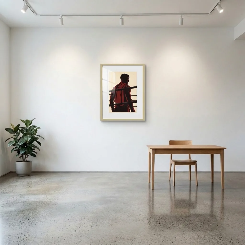 Vor dem Gong — im Interieur