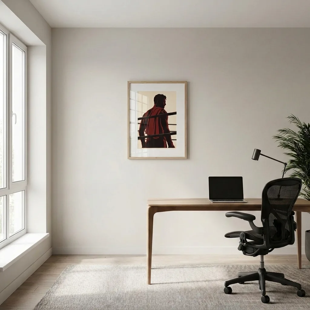 Vor dem Gong — im Interieur